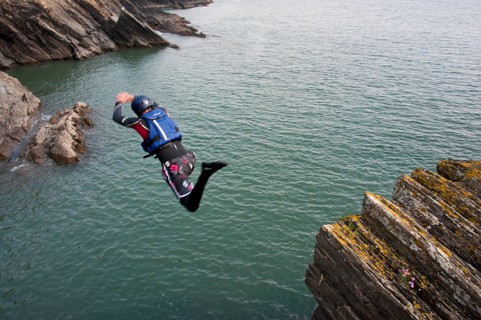 coasteering