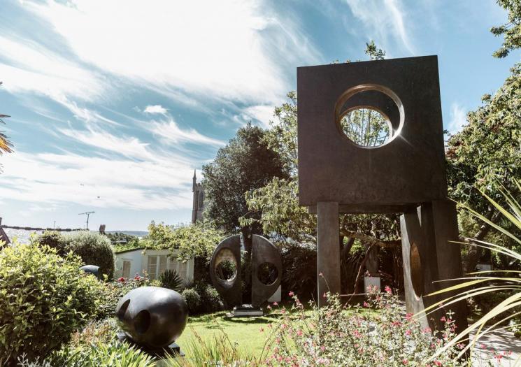 Sculptures by Barbara Hepworth at the Barbara Hepworth Museum and Sculpture Garden