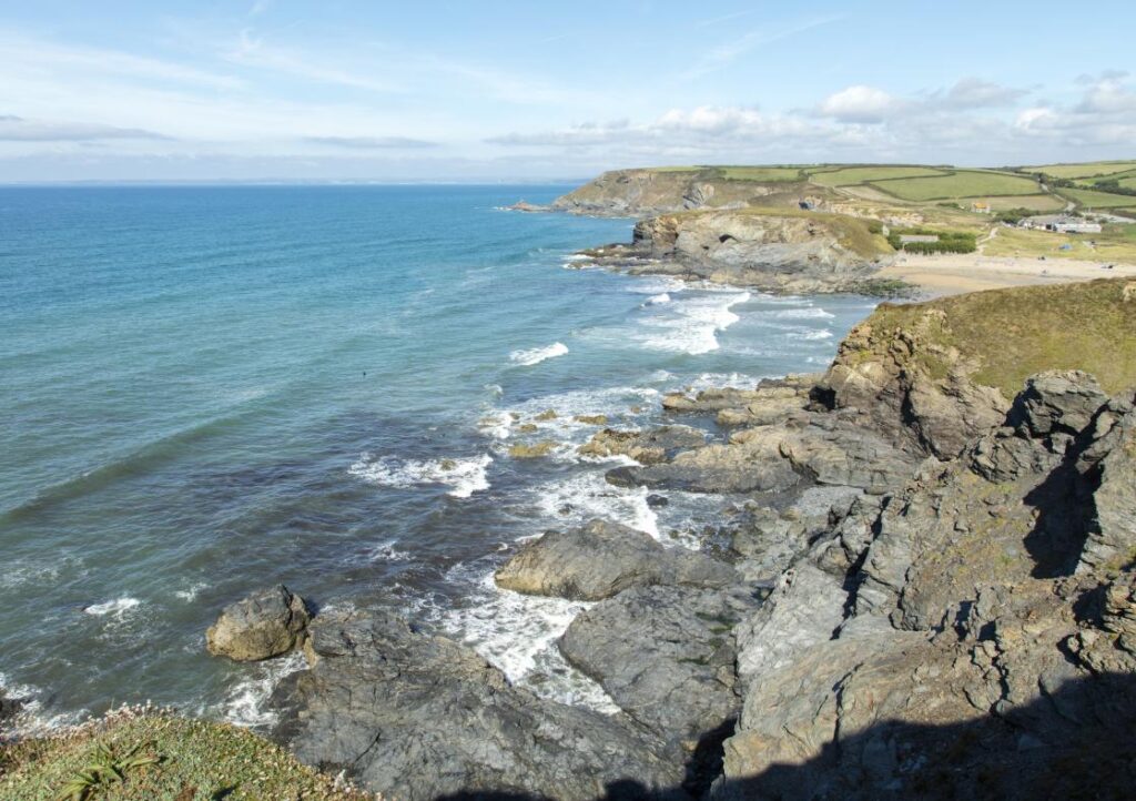 Dramatic clifftop views at Church Cove