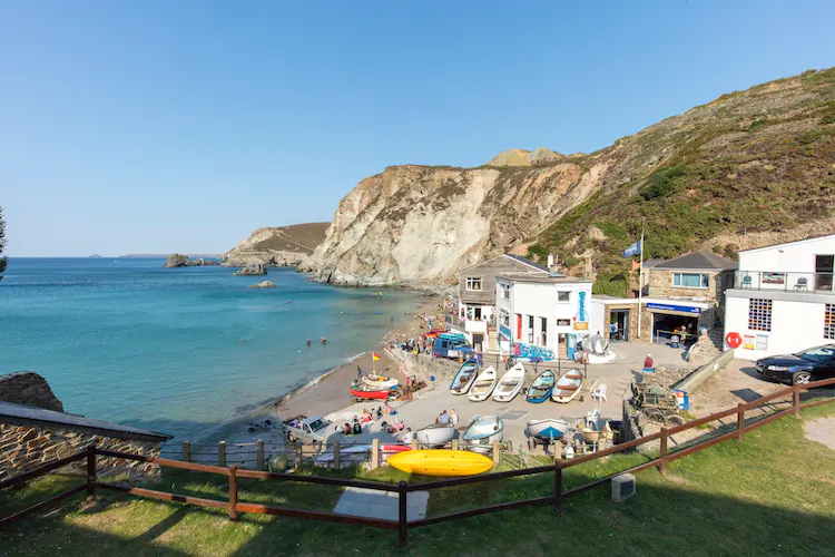 Trevaunance Cove Beach