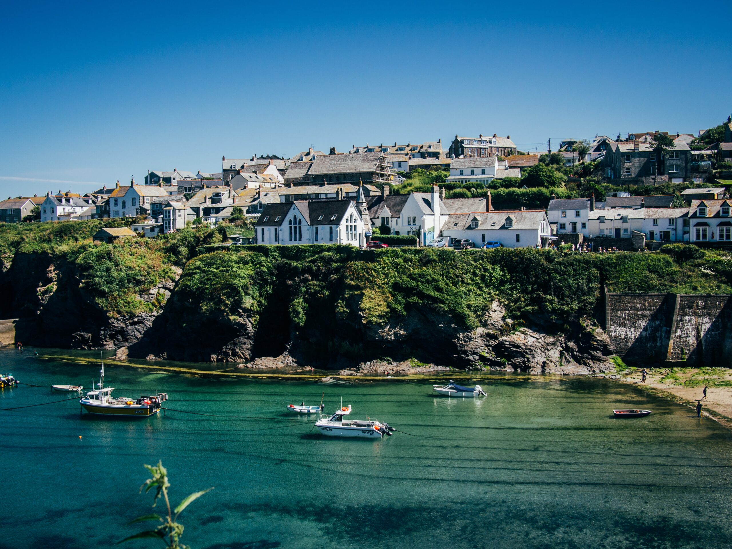 harbour of port isaac