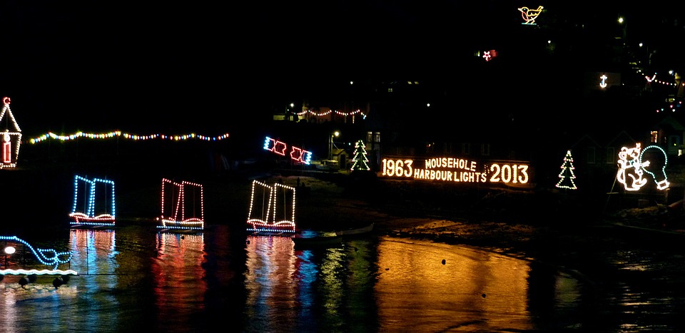 Mousehole Christmas Lights